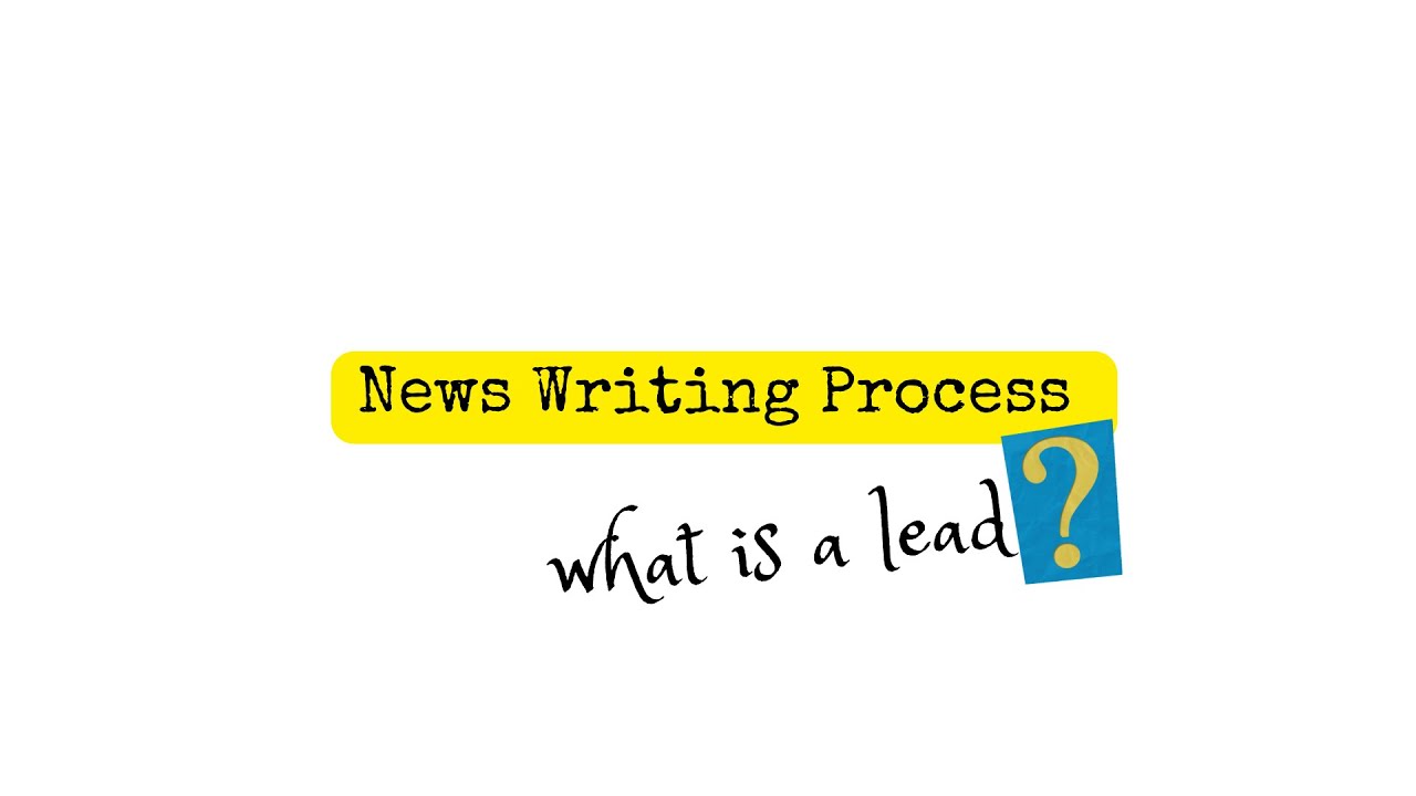 Types of News Leads | Print Journalism Masterclass | Lecture 11