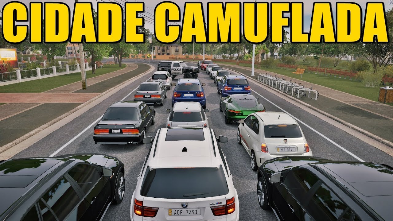 CIDADE CAMUFLADA A NOITE - FORZA HORIZON 3 - GAMEPLAY - ZOIOOGAMER