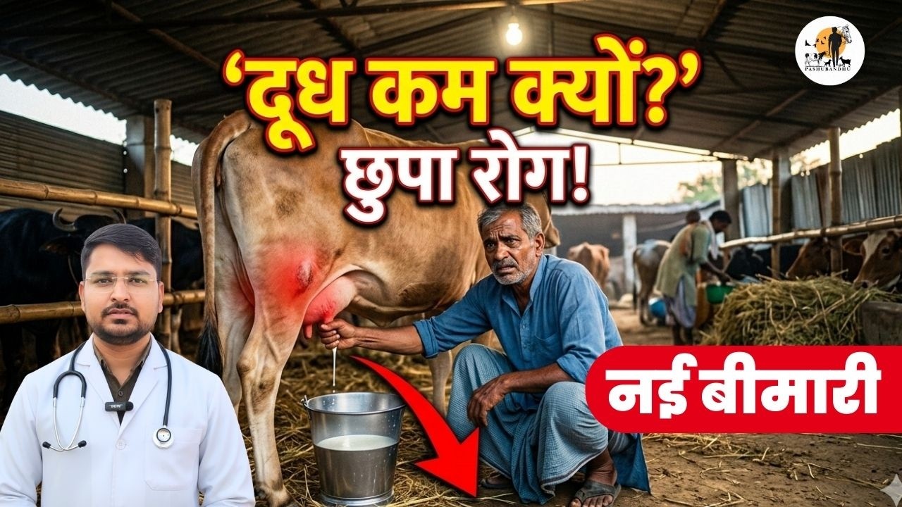 सबक्लिनिकल मास्टाइटिस: आपके पशु का दूध धीरे-धीरे क्यों कम हो रहा है? | Pashubandhu