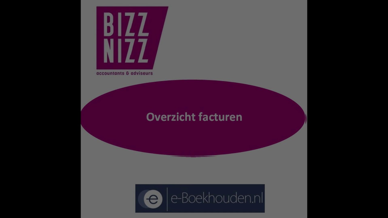 03 e Boekhouden Facturering