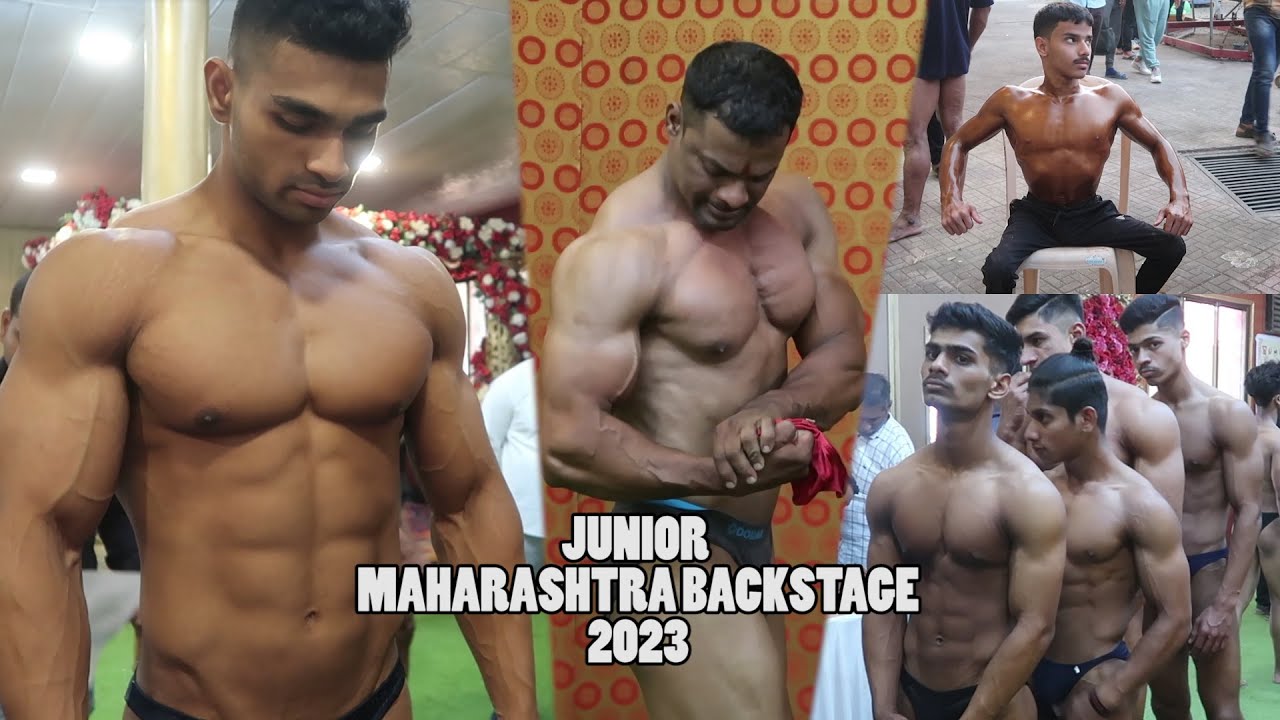 Jr.Maharashtra Shree Backstage 2023 Bodybuilding Competition