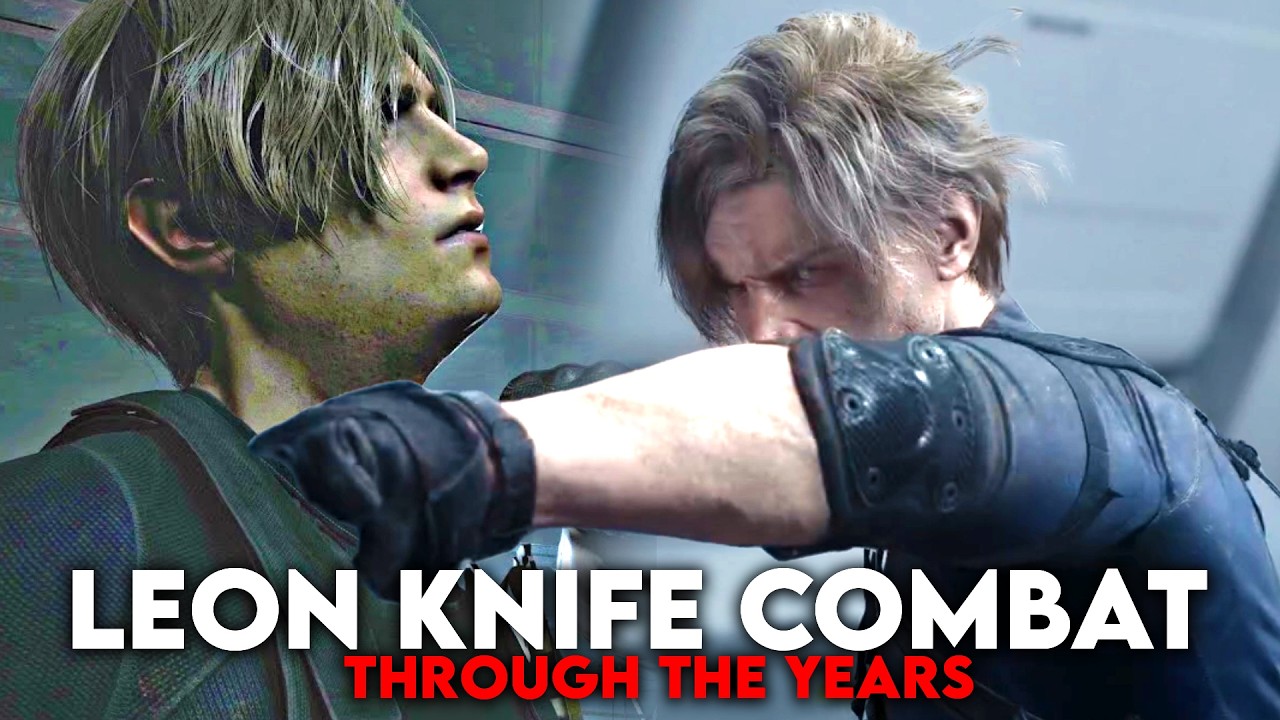 Leon Kennedy Knife Close Combat Than Vs Now (Re4 Vs Re9 Comparison)