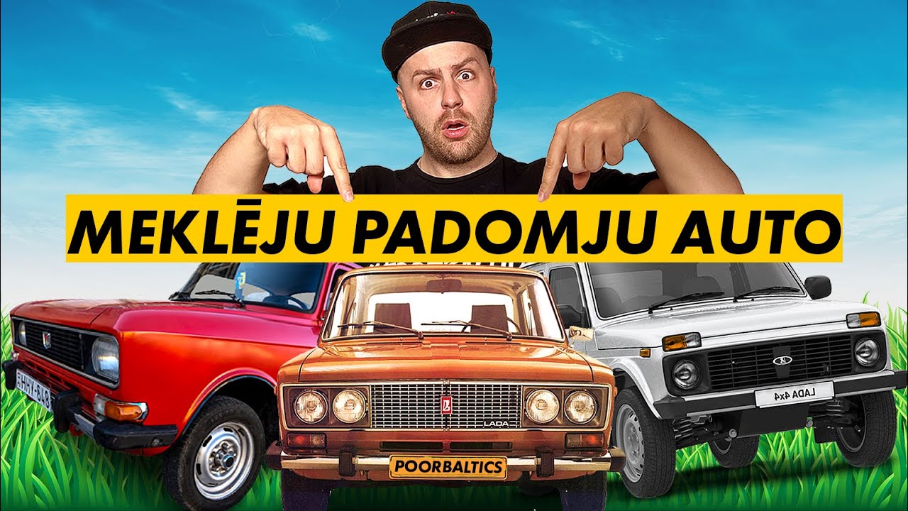 MEKLĒJU LĒTĀKO PADOMJU AUTO AR APSKATI (SLIKTA IDEJA)
