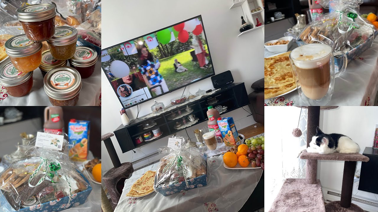 يوم الذوق و الإستذواق لحقني بوكس من عند جزائرية هنا في كندا 🇨🇦🇩🇿