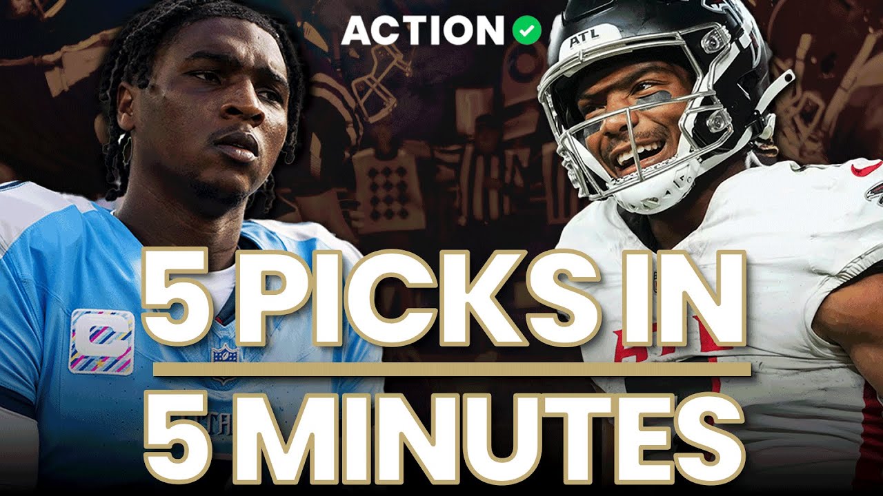 5 Picks In 5 Minutes For NFL Week 8!