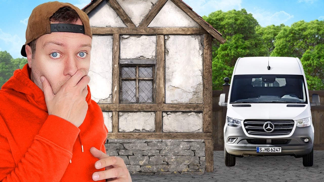 Ik bezocht een huis dat verlaten lijkt! *Nieuwe bus?*