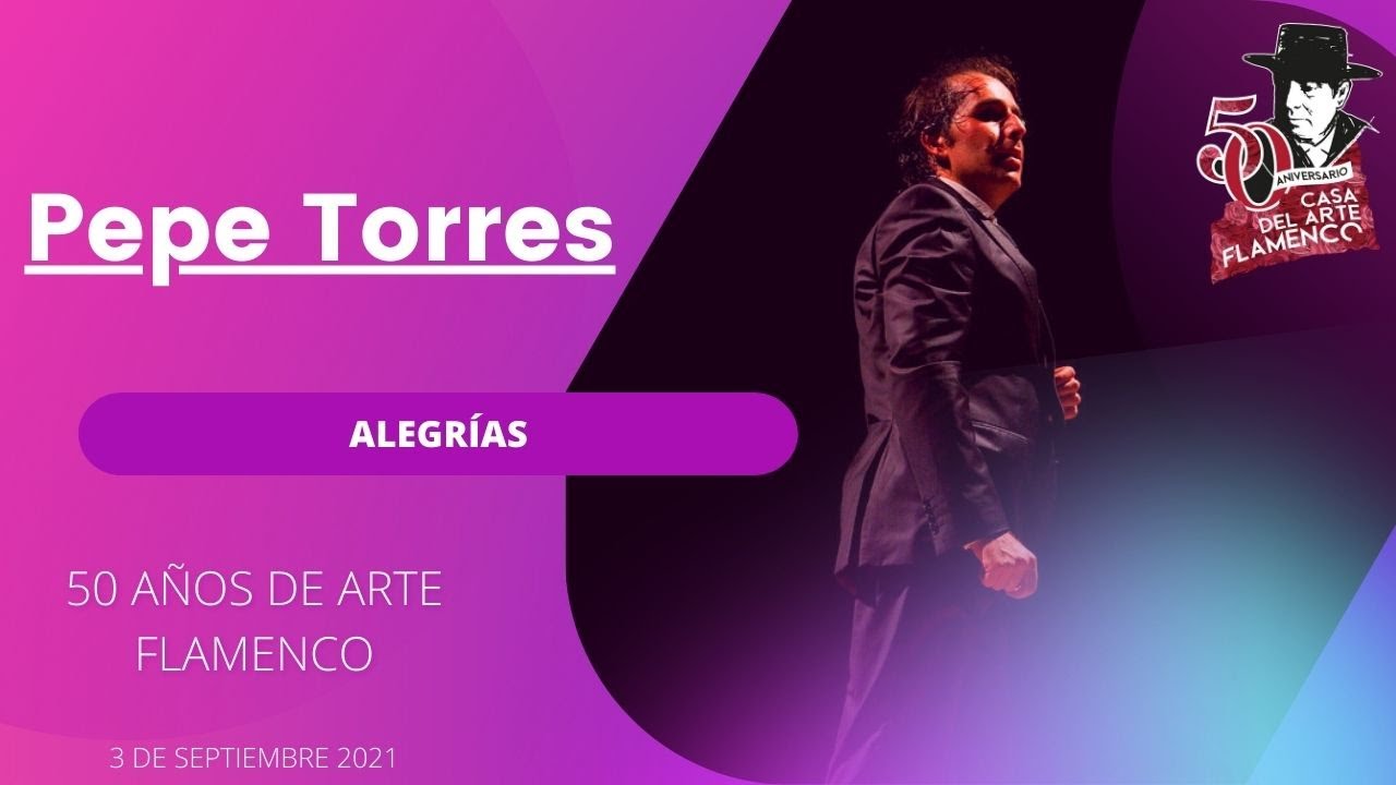 Pepe Torres baila por Alegrías en Mairena de Alcor