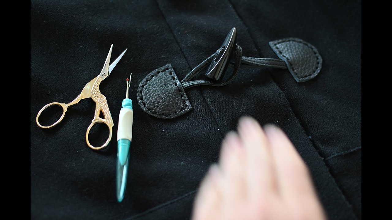 Alamari DIY: come creare e sostituire i bottoni alamari a un cappotto | Cucito mai più senza
