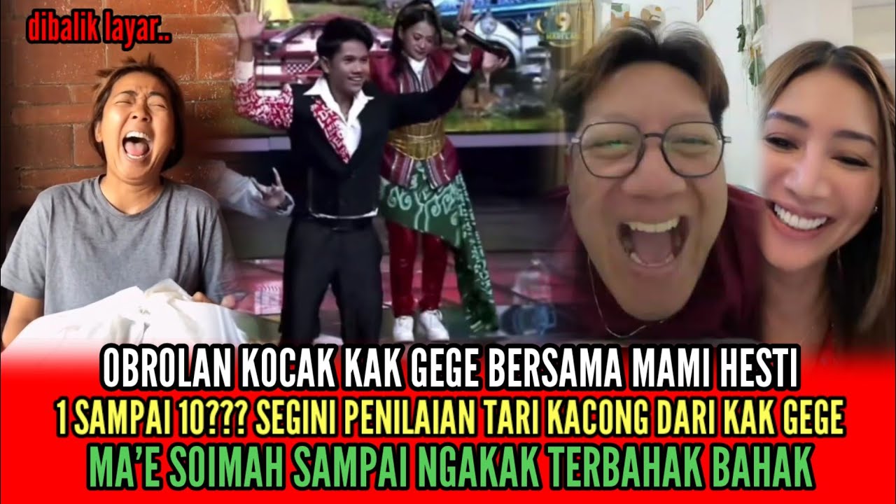 KOCAK ABIS❗OBROLAN KAK GEGE LIVE BARENG KAK HESTI. 