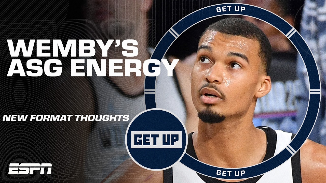 Wemby SET THE TONE 🔋 Is the new NBA All-Star Game format here to stay? 🤔 | Get Up