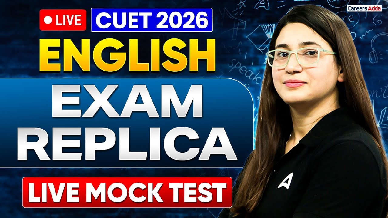 CUET 2026 English Mock Test with LIVE Solutions | Exam Replica | CUET Language Test Preparation