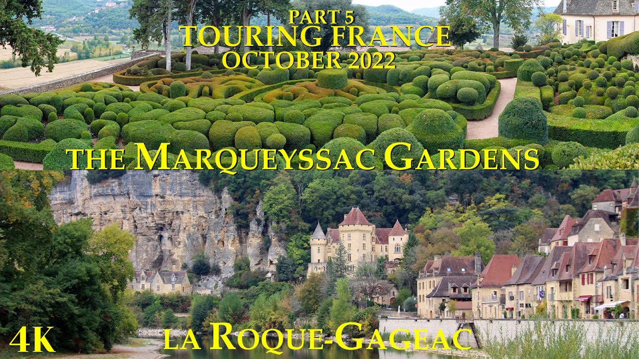 The Marqueyssac Gardens in the sky - La Roque Gageac one of France's most beautiful villages  🇫🇷