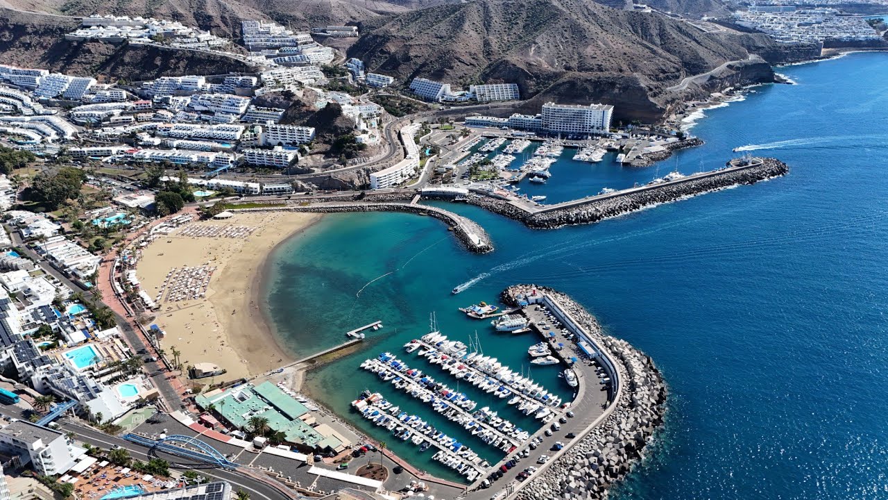 Southern Gran Canaria part 1,Puerto Rico and Anfi from the air,January 2026