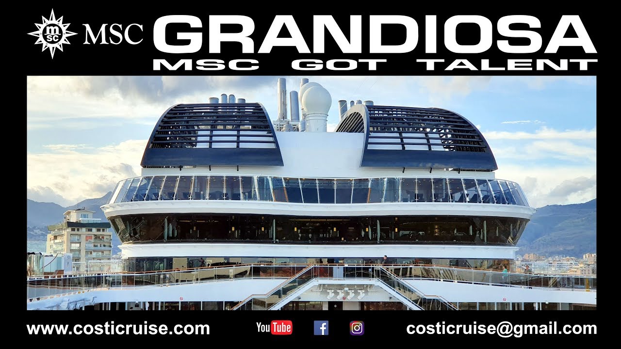 COSTICRUISE & MSC GRANDIOSA SKY Lounge By Costi