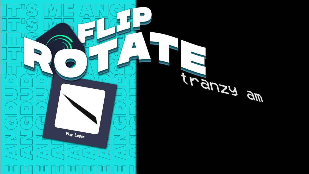 Flip Text Transition | Alight Motion Tutorial