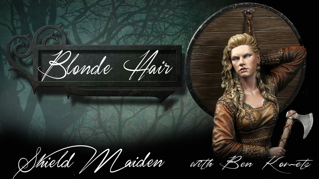Nuts Planet Shield Maiden - Part 5 - How to paint Blonde Hair
