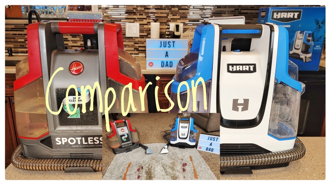 Hoover Spotless Carpet Cleaner Vs Walmart HART Spot Cleaner Comparison