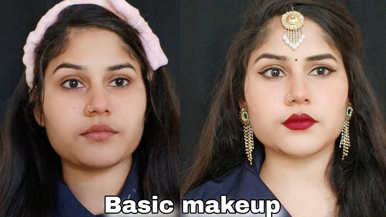 Basic makeup by shivya|makeup for beginners 😊|please comment about my look|#makeup 