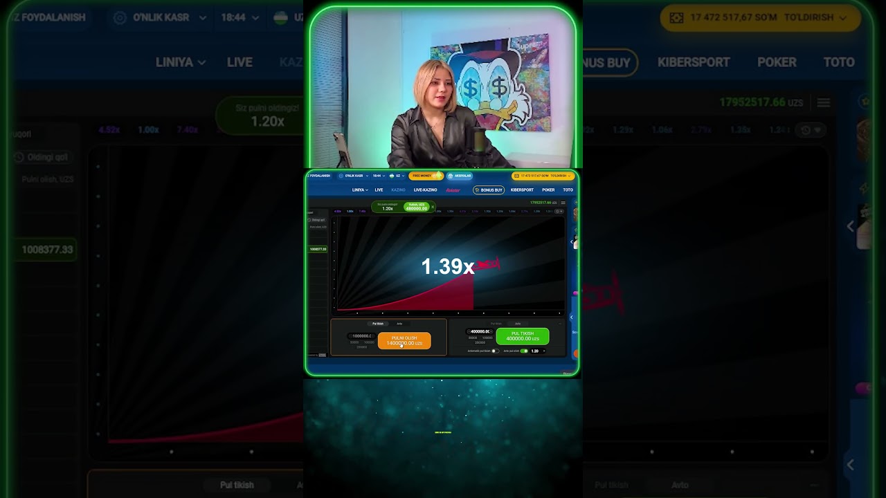 Aviator o'yinida qanday qilib pul ishlash mumkin  #aviator #bigwin #money #slots