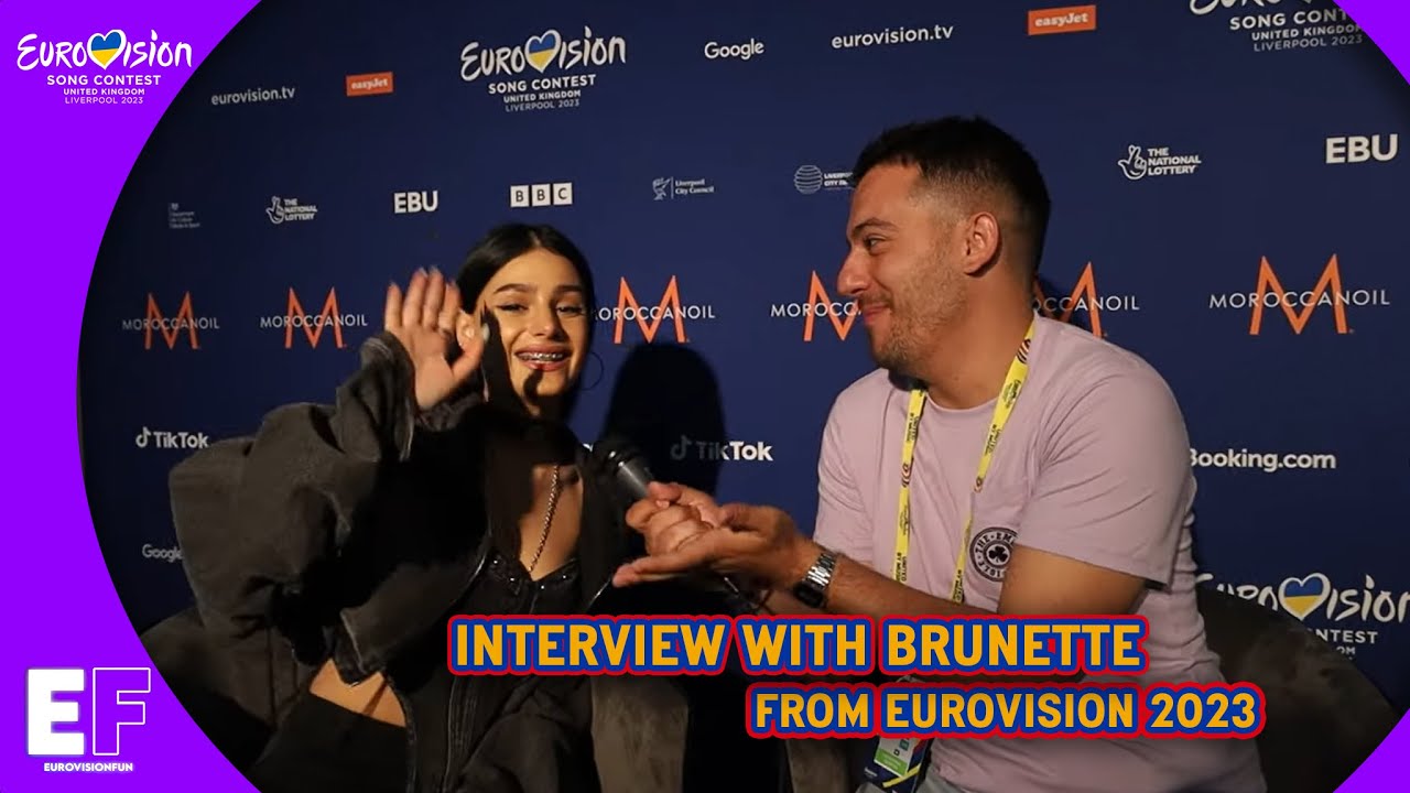 Interview with Brunette (Eurovision 2023 Armenia) | Eurovisionfun