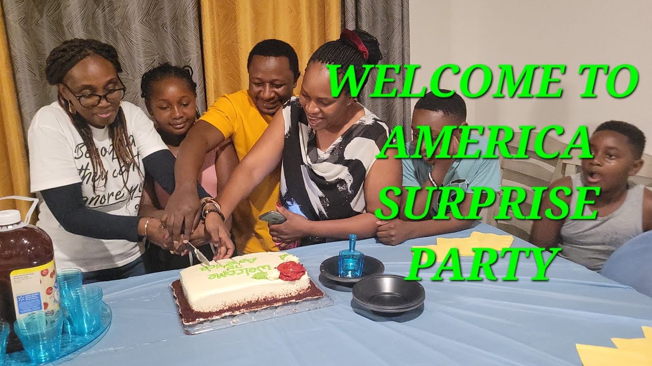 WE SURPRISED OUR GUESTS (DV2022 WINNERS)A WELCOME TO AMERICA PARTY, THEIR REACTIONS WILL SHOCK 😲 YOU