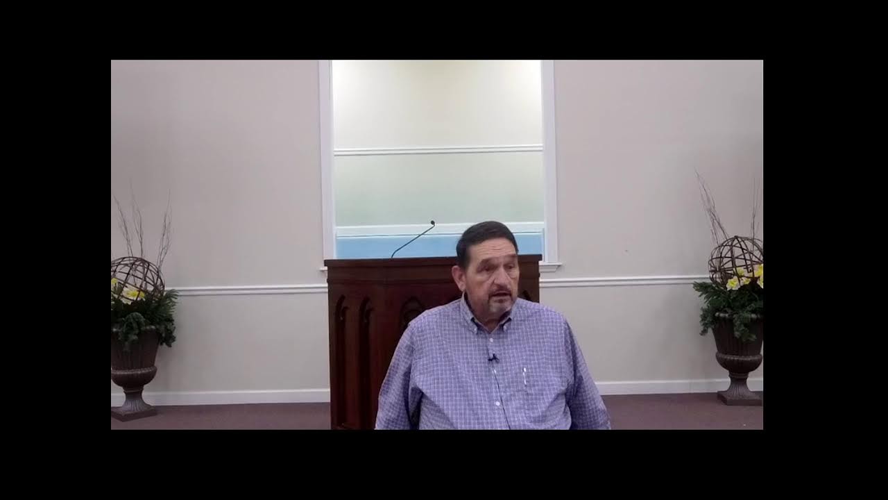 Wednesday Bible Class