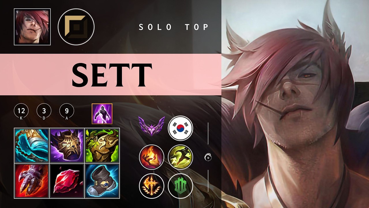 Sett Top vs Galio - KR Master Patch 26.04