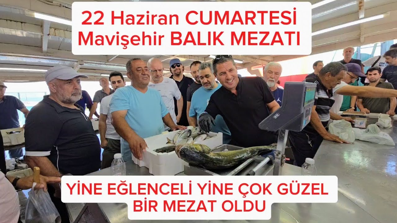 MAVİŞEHİR BALIK MEZATI YİNE EĞLENCELİ YİNE ÇOK GÜZEL GEÇTİ.