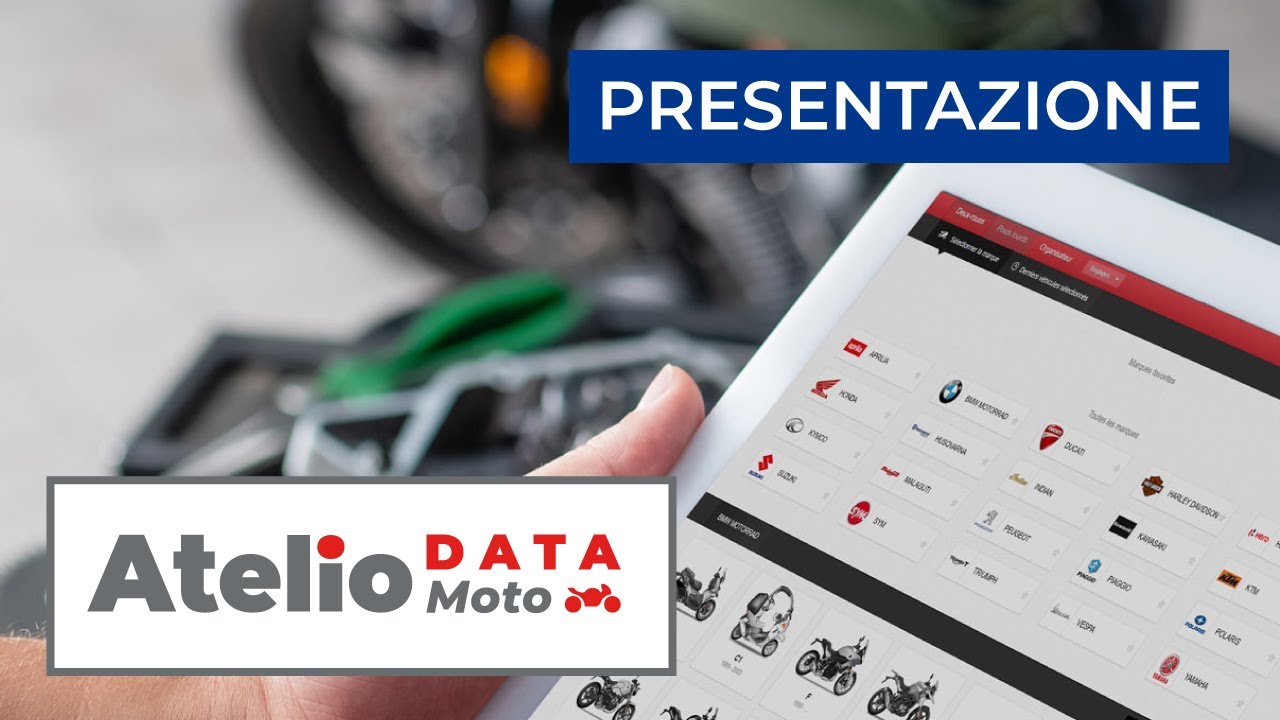 Atelio Data Moto - Procedure e dati tecnici per la riparazione di motocicli e ciclomotori