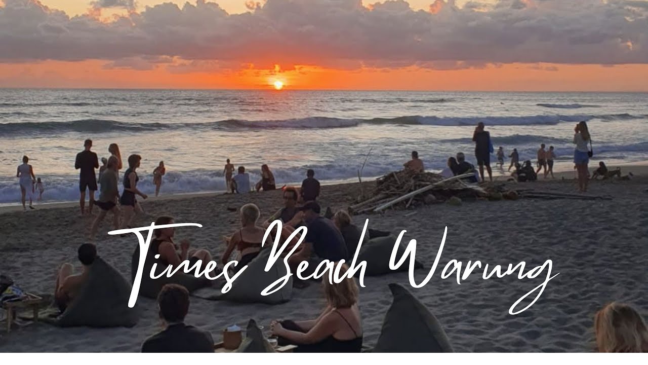 Times Beach Warung, Canggu beach Bali