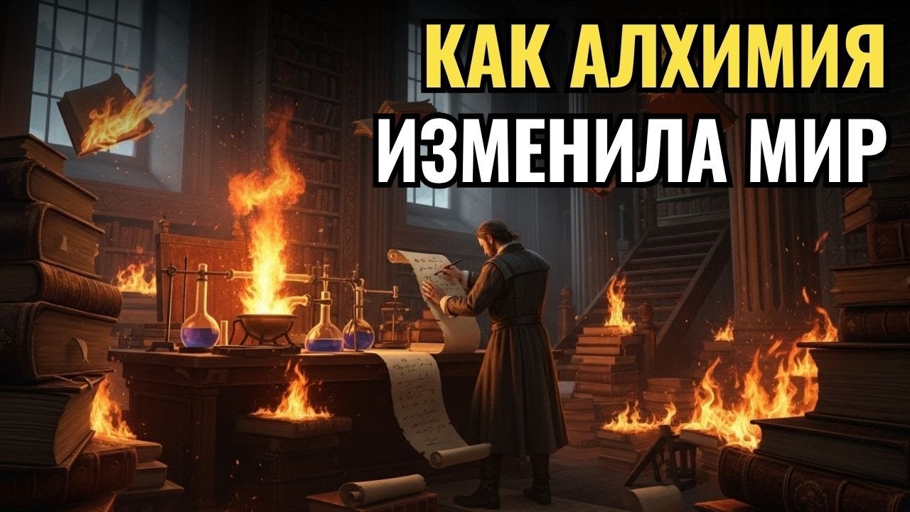 Лекция Для Сна 🌙 Алхимия: магия, философия и открытия, что изменили историю