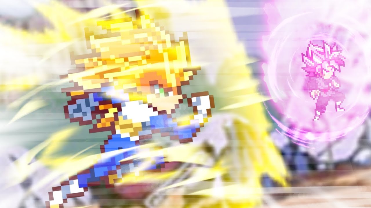 VEGETA VS GOKU BLACK SPRITE ANIMATION