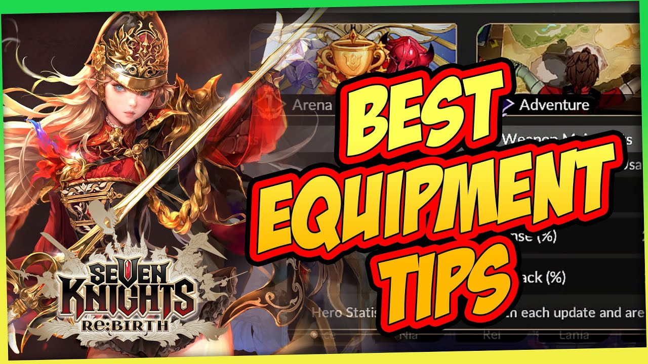 Советы по экипировке героев, о которых вам не расскажут! 😲 Возрождение Seven Knights