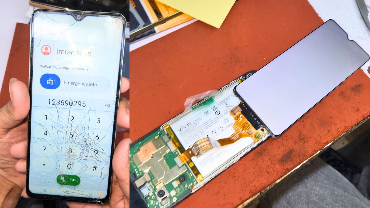 Vivo Cracked Screen Restoration – From Dead to Brand New! 😱 Full Repair Process