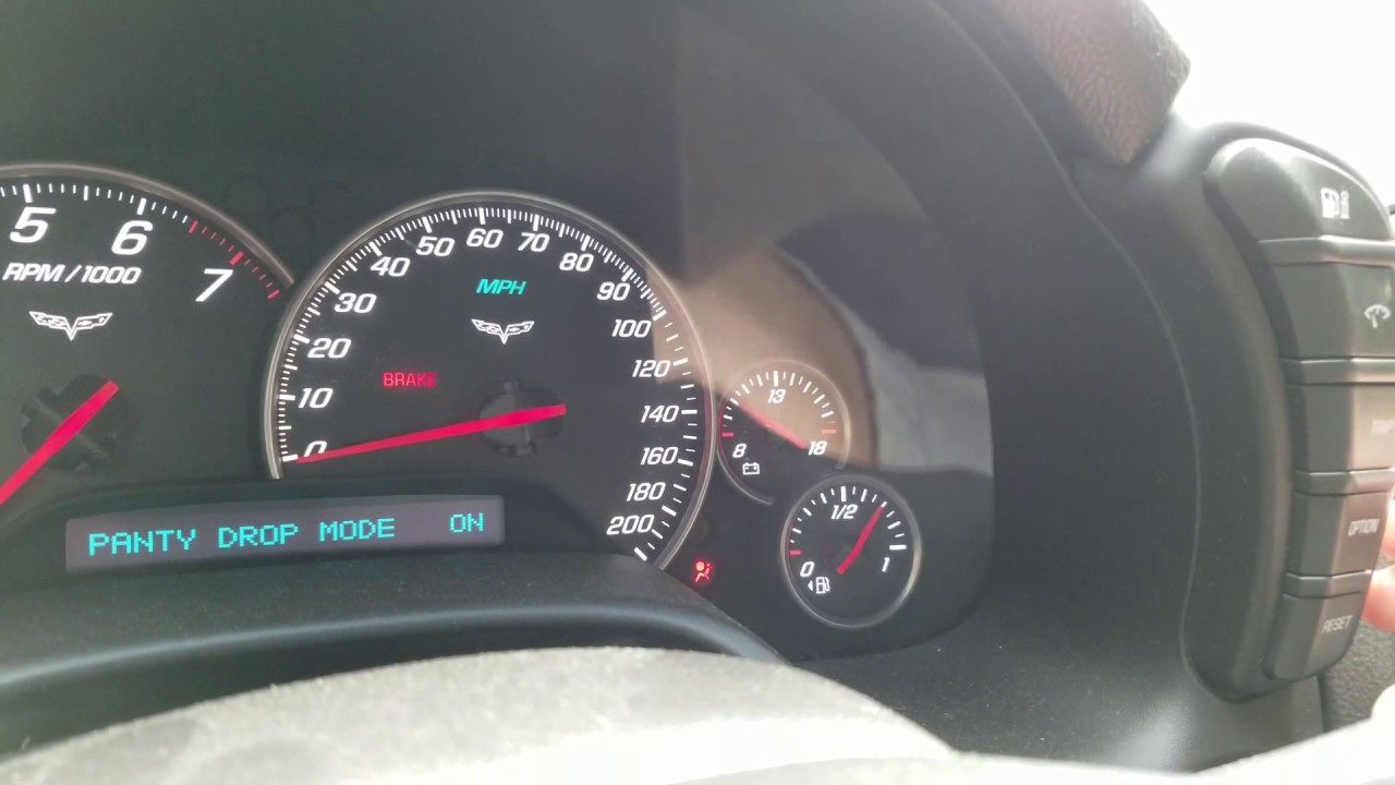 C6 Corvette - How To Customize Driver Display Startup Welcome Message