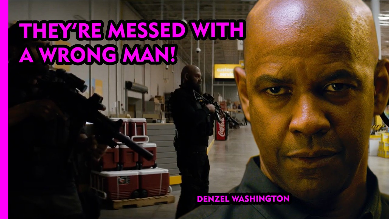THEY ARE UNAWARE THIS OLD MAN IS A RETIRED OF CIA BLACK OPS AGENT - THE EQUALIZER MOVIE
