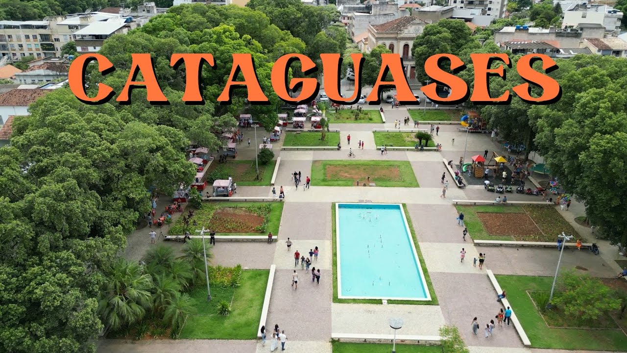 CATAGUASES MG  -  SOBREVOO E HISTÓRIA