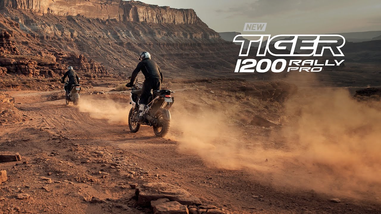 Off-Road with the New Tiger 1200 Rally Pro