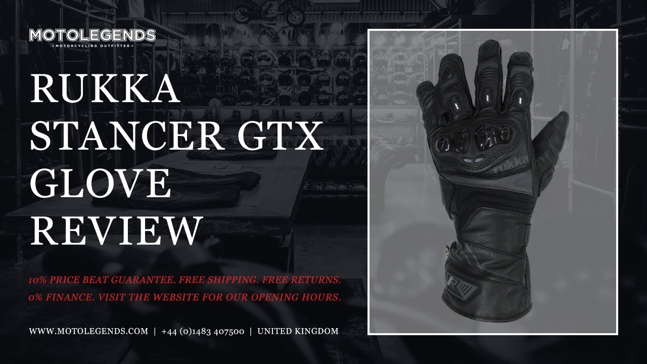 Обзор перчаток Rukka Stancer GTX