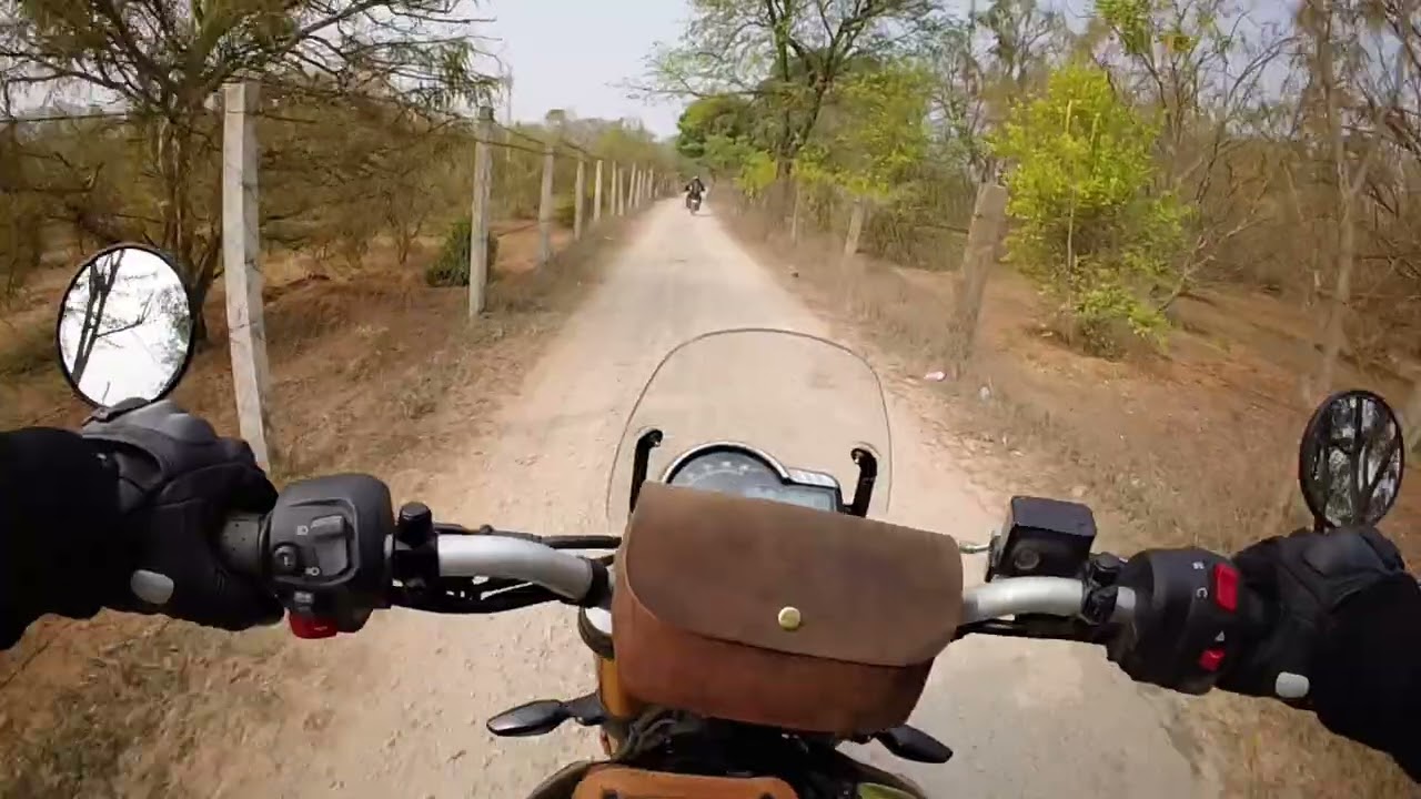 Taking Triumph Speed 400 where it doesn't belong
