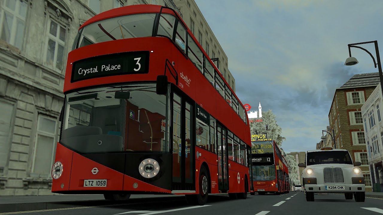 Omsi 2 Addon London - Route 3 Oxford Cirus - Crystal Palace Bus Station (PC)