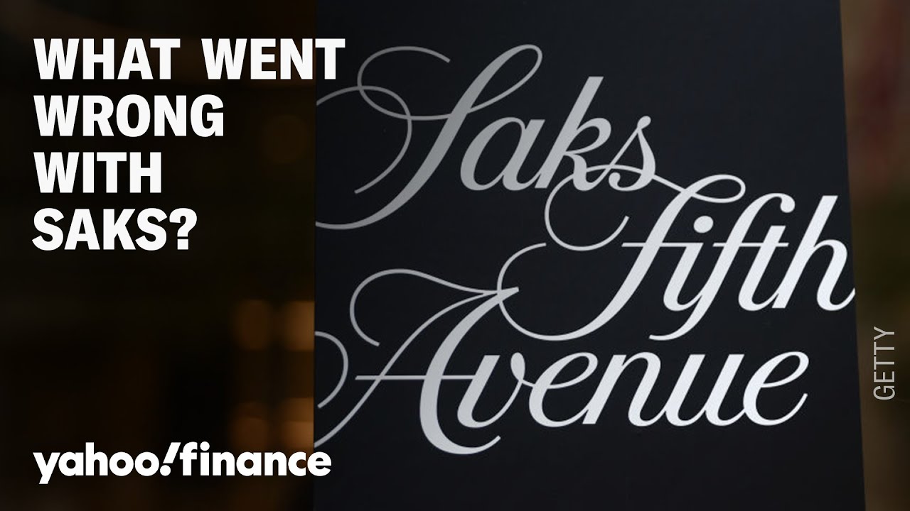 Saks Fifth Avenue parent company files for bankruptcy as it struggles to pay off huge debts