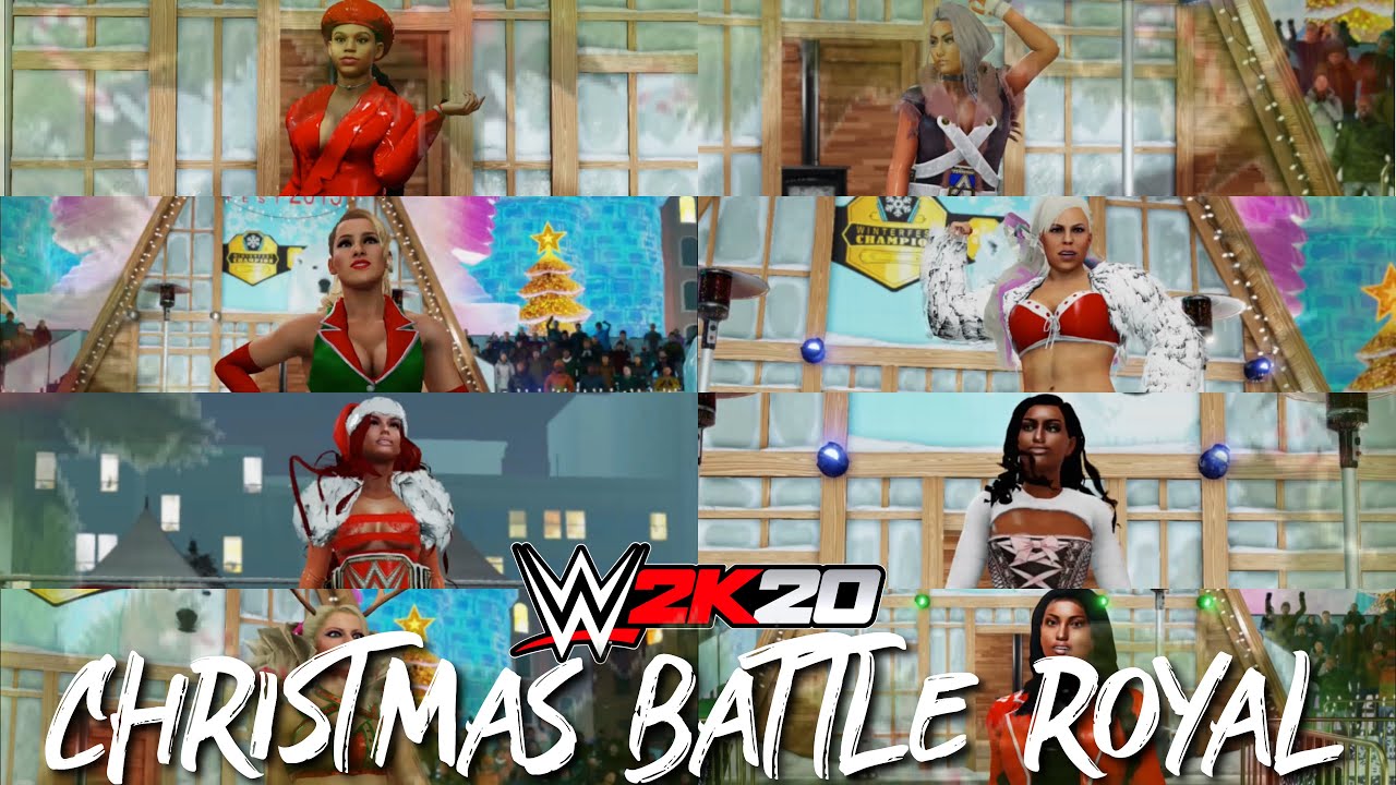 WWE 2K20 | WOMENS CHRISTMAS BATTLE ROYAL [WINTER FEST]