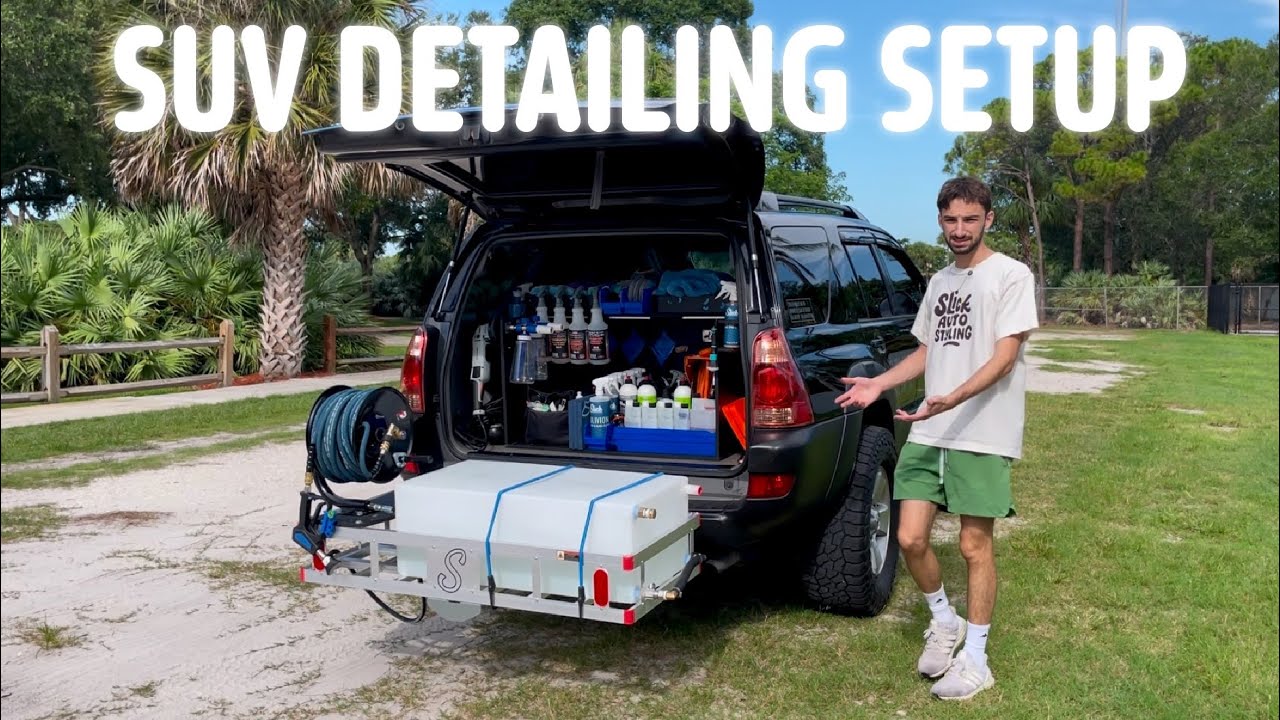 The ULTIMATE Mobile Detailing Rig? Tour My 4Runner Setup
