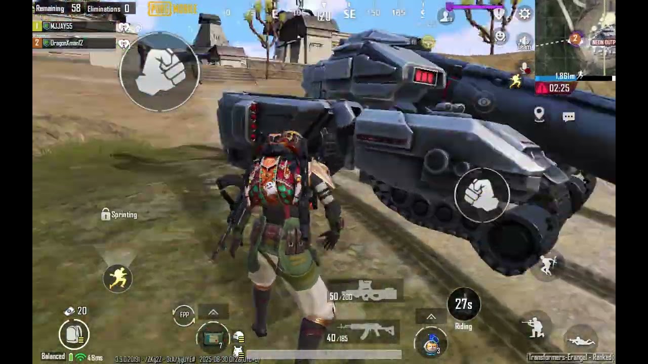 PUBG MOBILE, DUE PLAYERS, WINNER WINNER CHICKEN DINNER!
