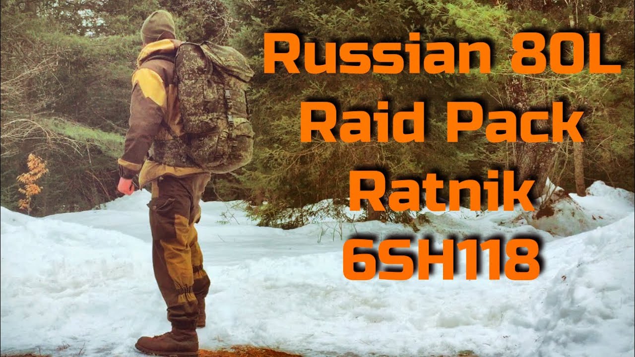 Raid Backpack 6SH118 Ratnik Russian Cold Camo