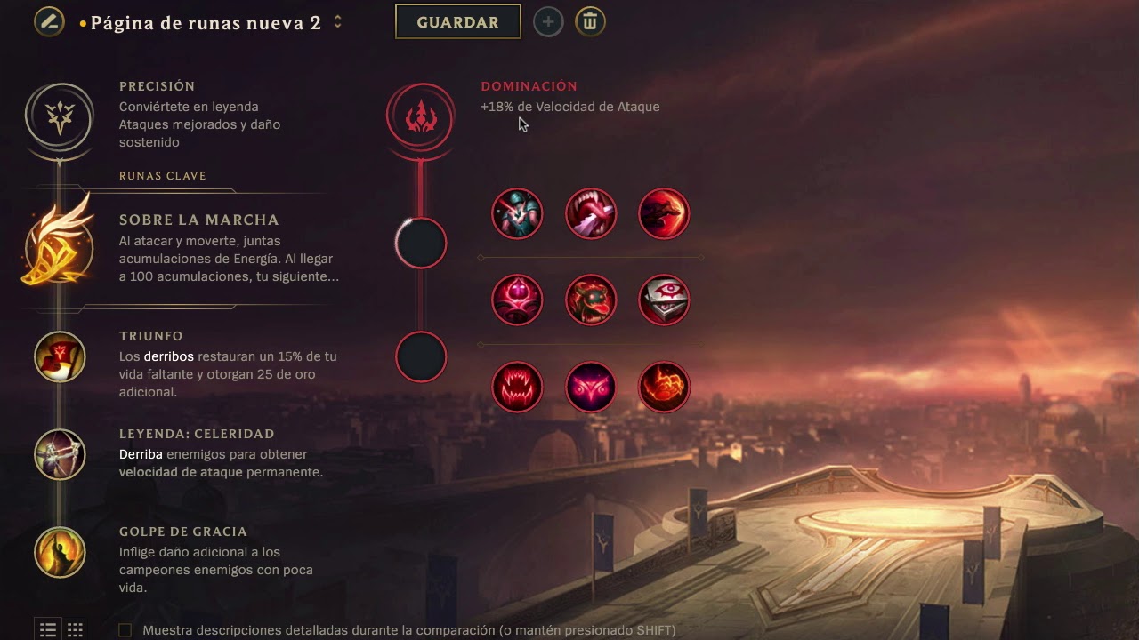 Runas Ashe / Runes Ashe