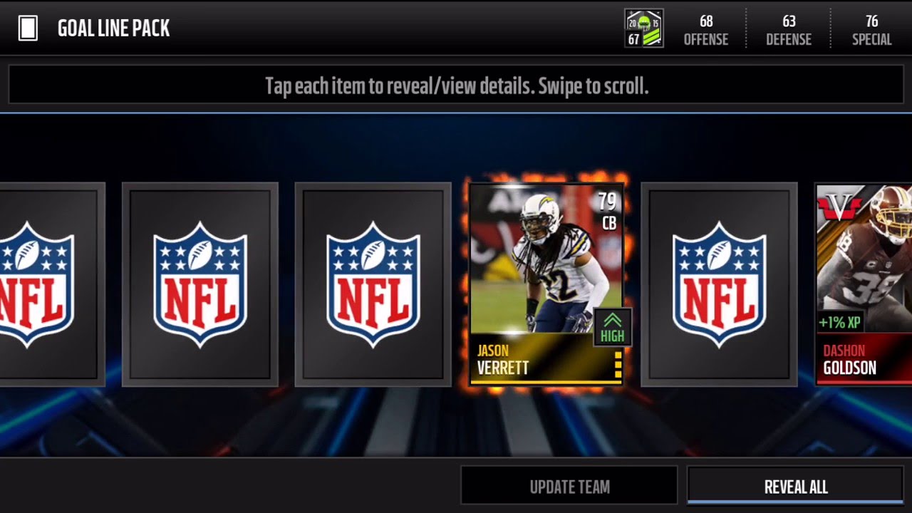 Goal Line Pack| Crazy Pull