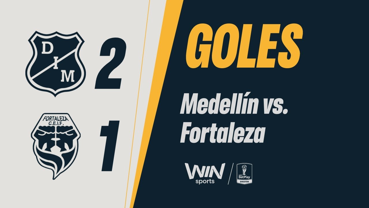 Medell&iacute;n vs. Fortaleza (goles) | Copa BetPlay Dimayor 2025 | Octavos - Vuelta