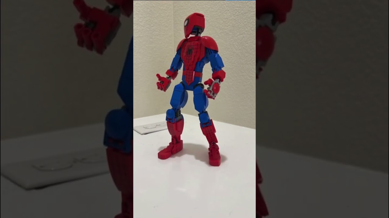 Spider man stop motion loop.